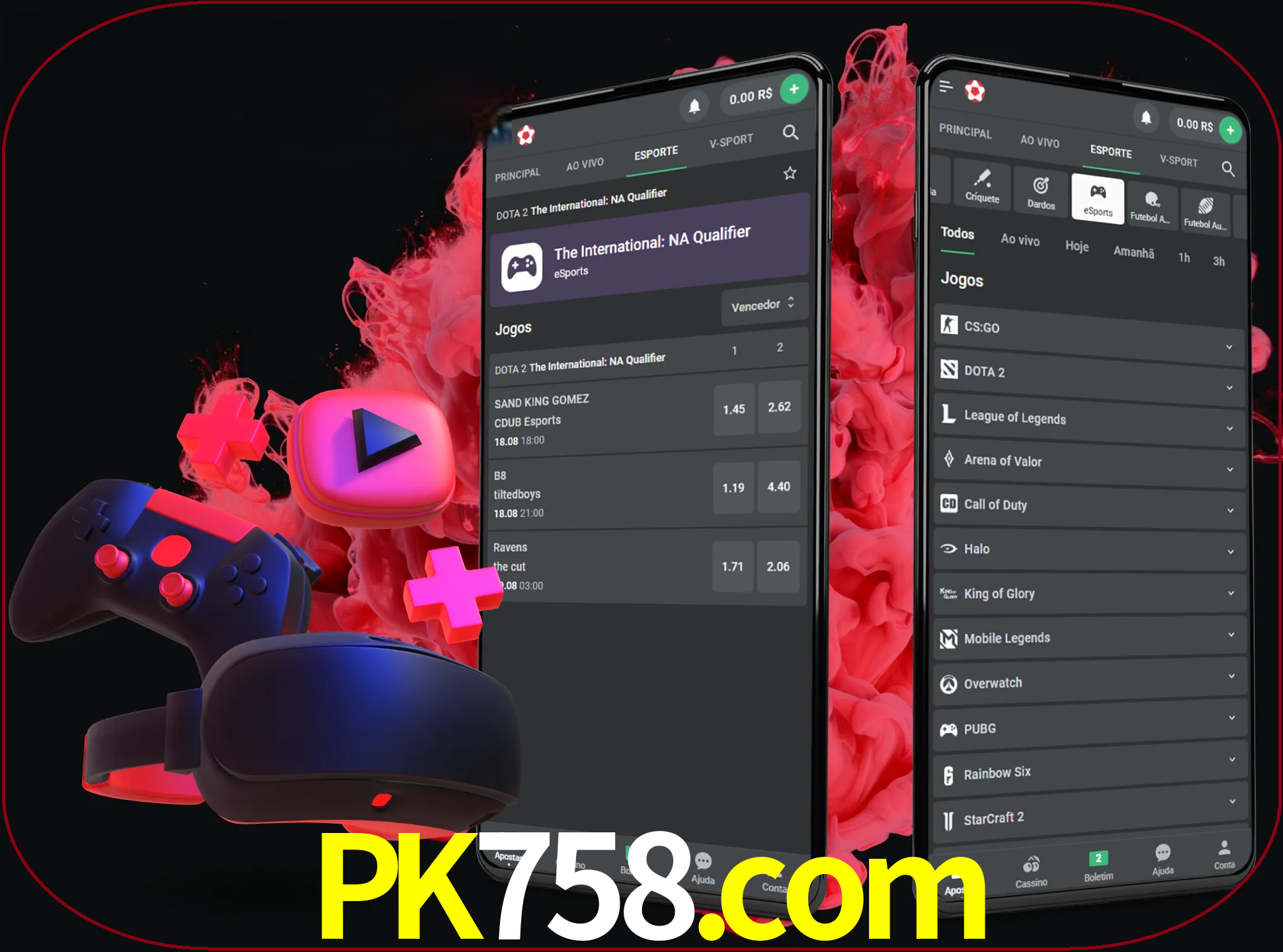 Para ter a aplicação móvel pk758 no seu smartphone, basta descarregar o ficheiro apk e seguir as instruções.